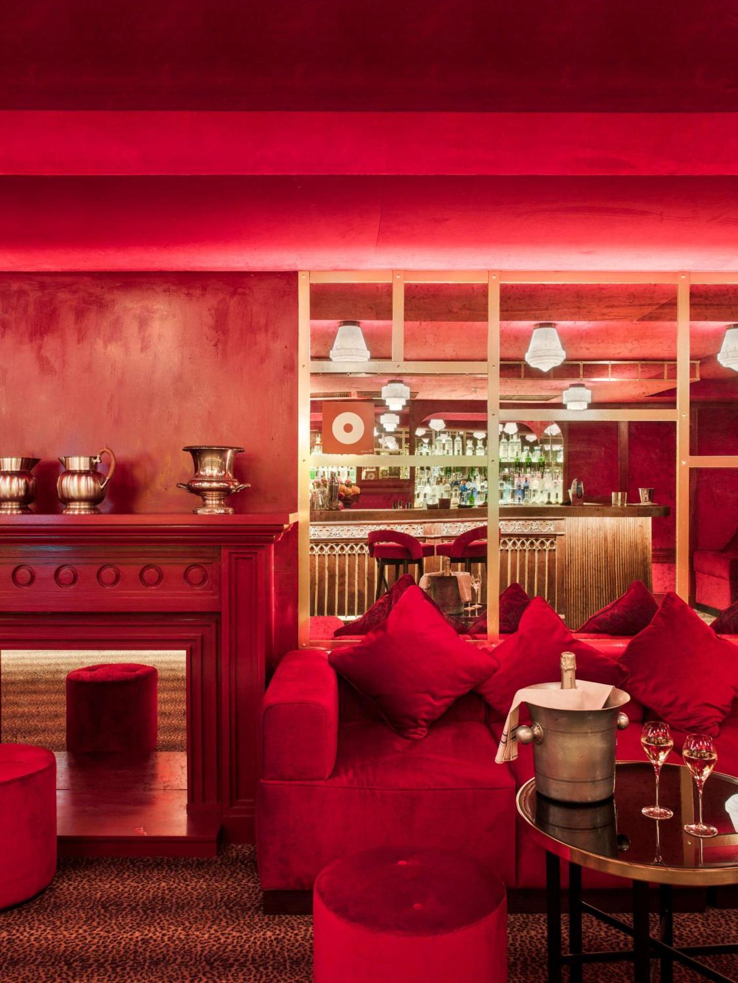 Hotel Nh Collection Madrid Suecia Exteriér fotografie Interior of the bar
