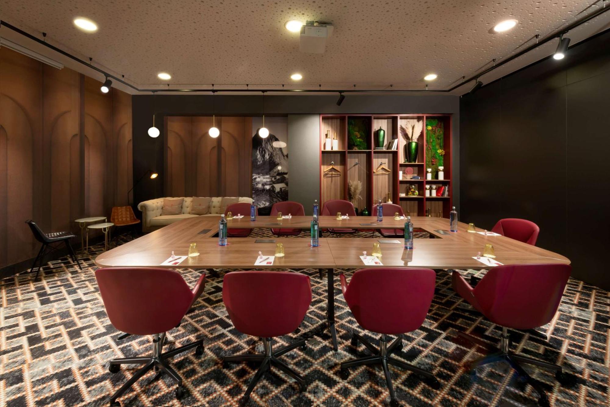 Hotel Nh Collection Madrid Suecia Exteriér fotografie Meeting room